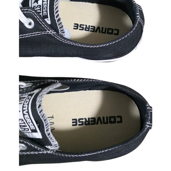 Converse Chuck Taylor All Star Low Mens Shoes Size 10 US Men, Black/White - Picture 4 of 7